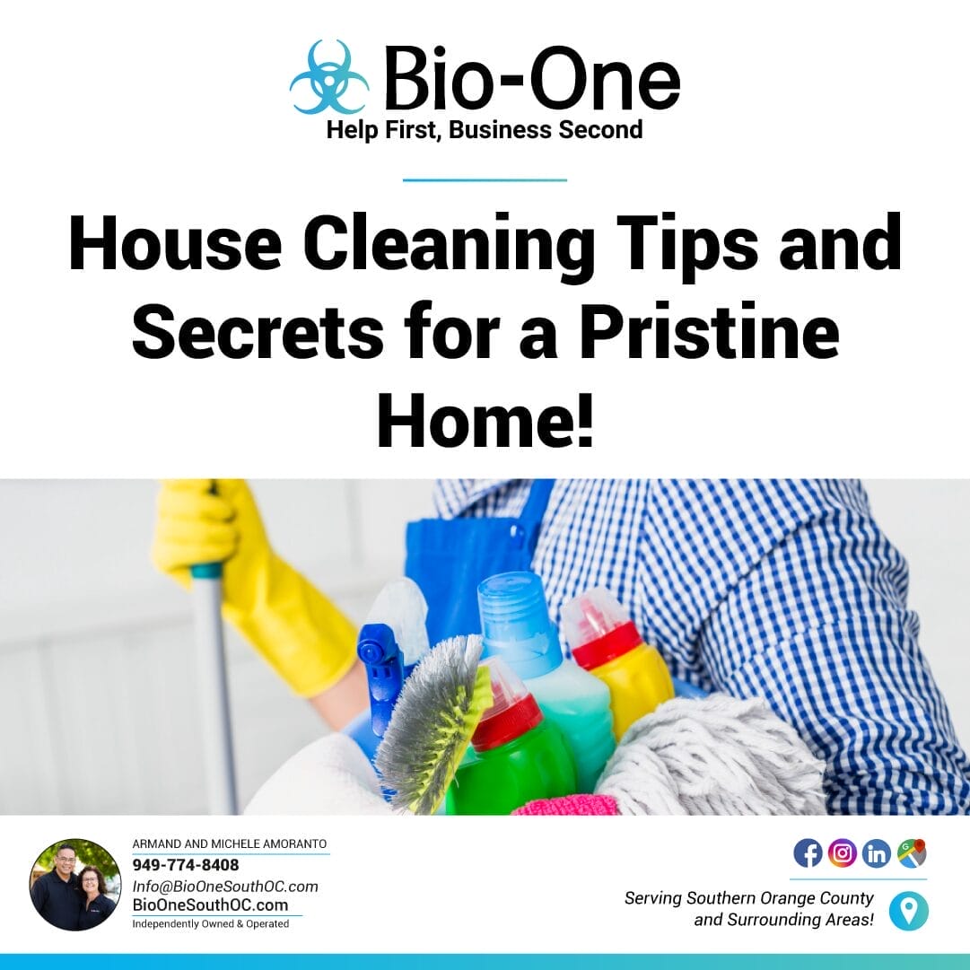 House Cleaning Tips and Secrets for a Pristine Home